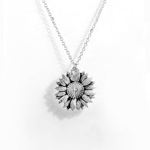Load image into Gallery viewer, 2019 New Women Gold Necklace Custom You are my sunshine Open Locket Sunflower Pendant Necklace Free Dropshipping