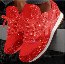 Load image into Gallery viewer, Women Quality Glitterneakers
