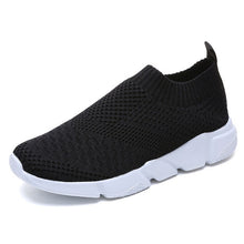 Load image into Gallery viewer, Women Solid Fly-knit Sneakers