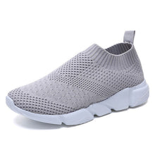 Load image into Gallery viewer, Women Solid Fly-knit Sneakers