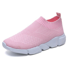 Load image into Gallery viewer, Women Solid Fly-knit Sneakers