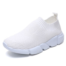 Load image into Gallery viewer, Women Solid Fly-knit Sneakers